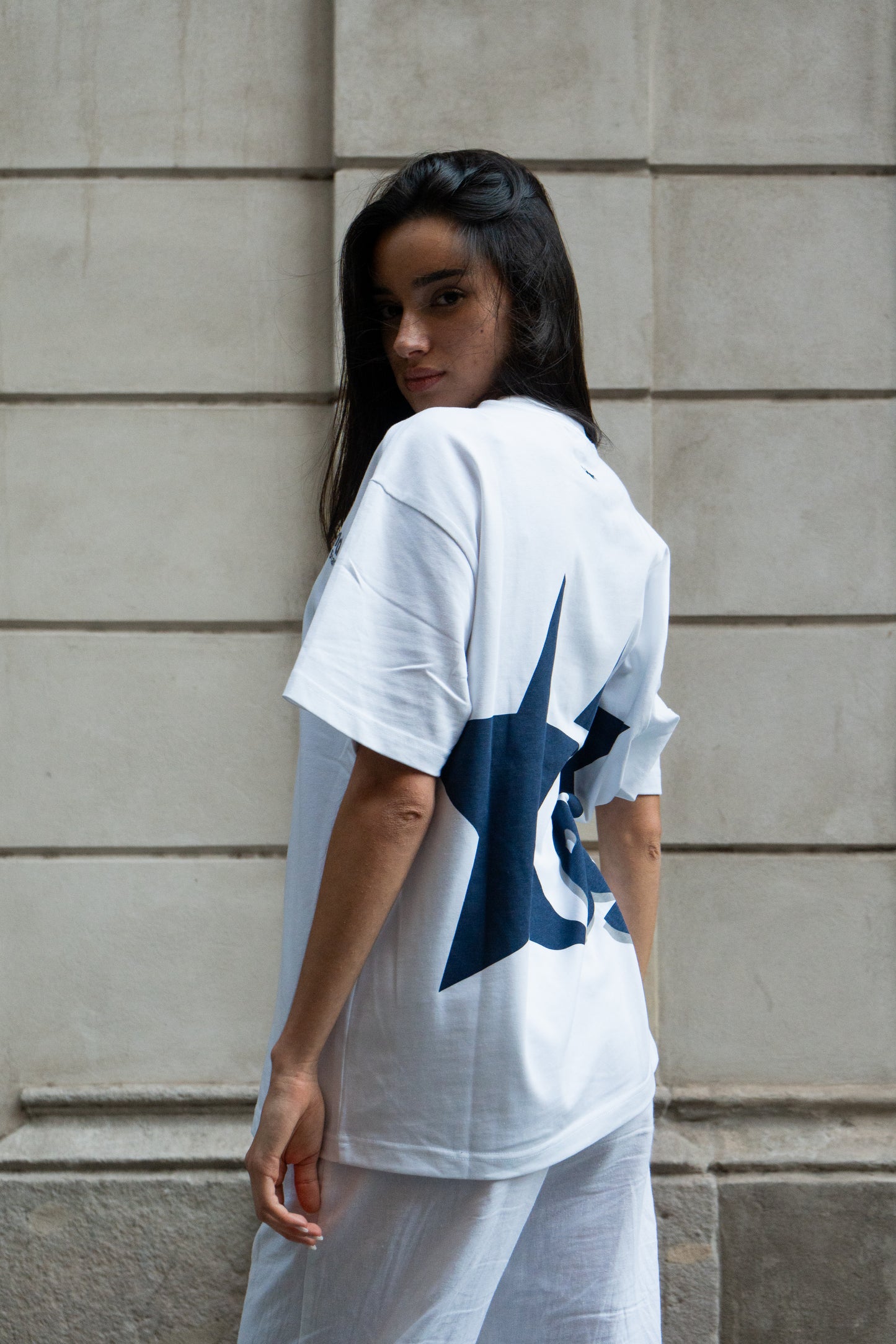 STARS WHITE TEE