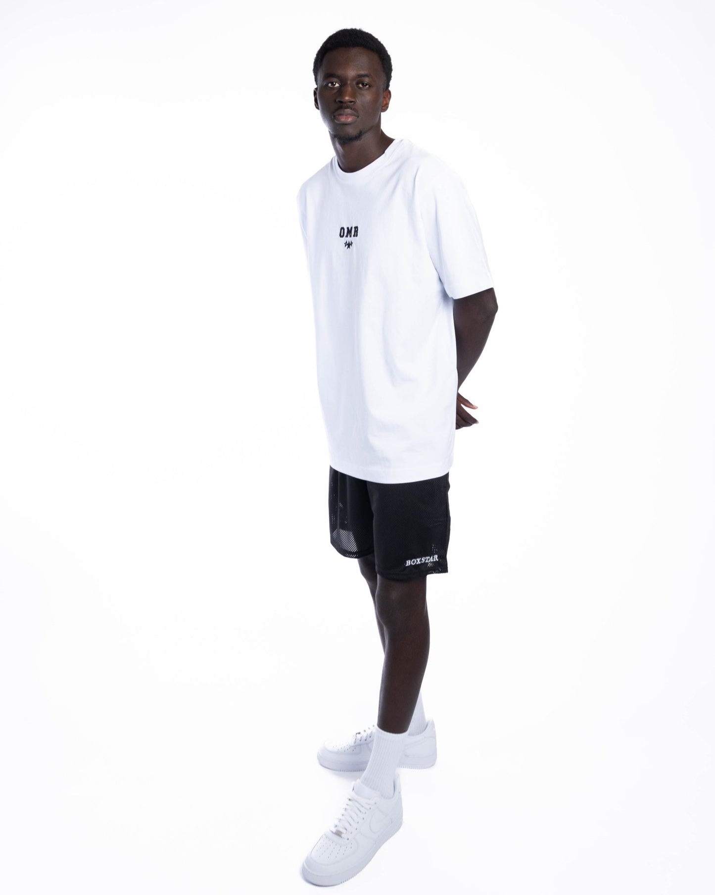 BLACK MESH SHORTS - BOXSTAR DESIGNS
