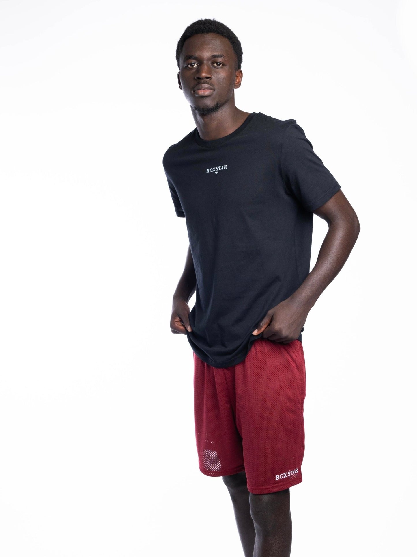 GARNET MESH SHORTS - BOXSTAR DESIGNS