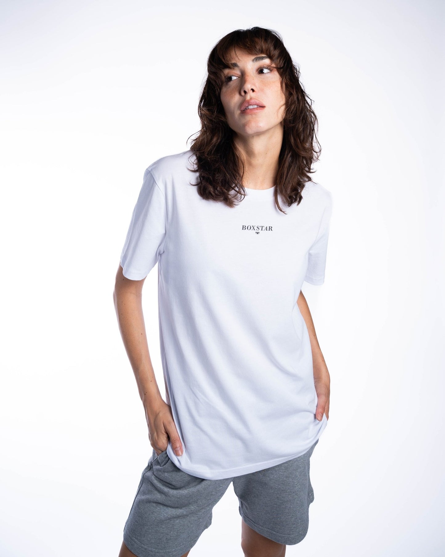 GRAY SWEAT SHORTS - BOXSTAR DESIGNS
