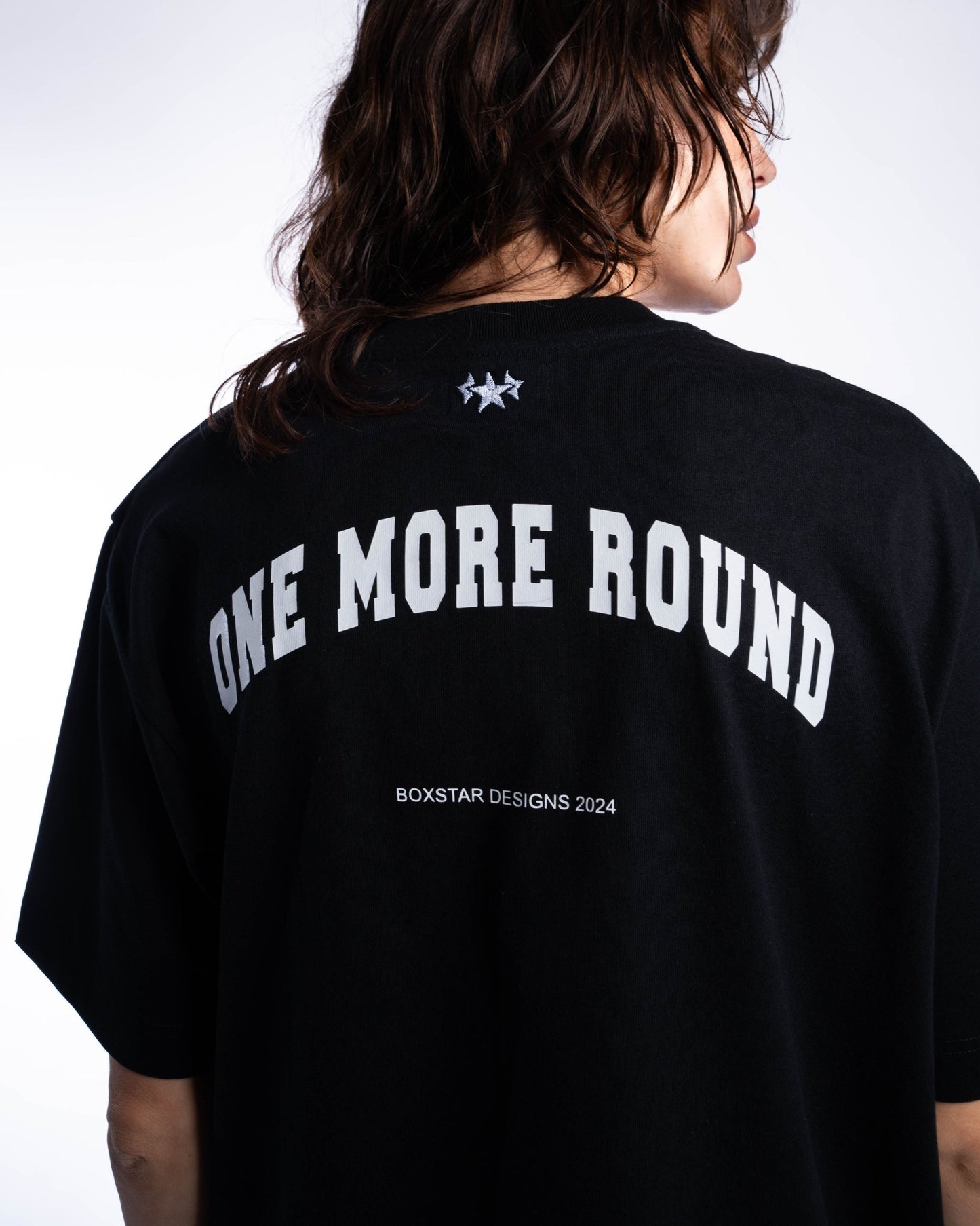 OMR BLACK OVERSIZED TEE - BOXSTAR DESIGNS