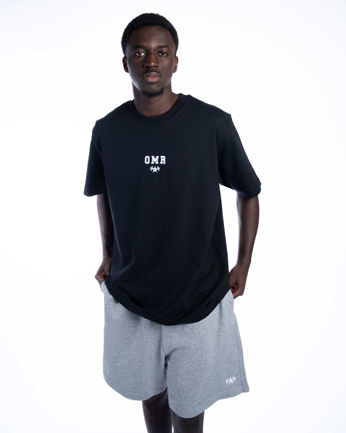 OMR BLACK OVERSIZED TEE - BOXSTAR DESIGNS