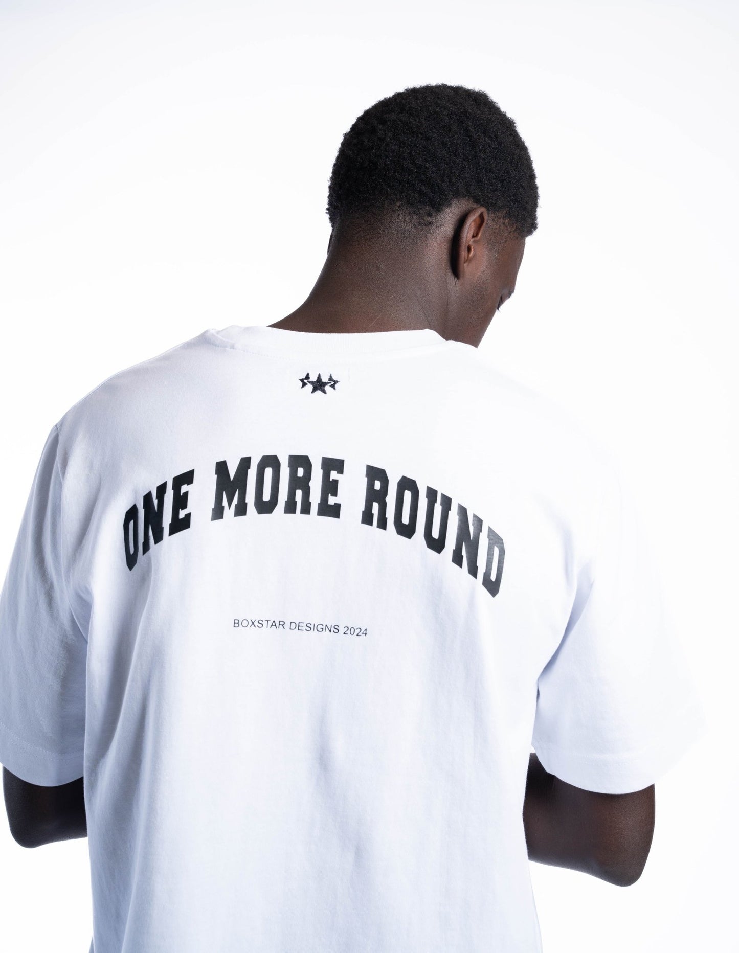 OMR WHITE OVERSIZED TEE - BOXSTAR DESIGNS