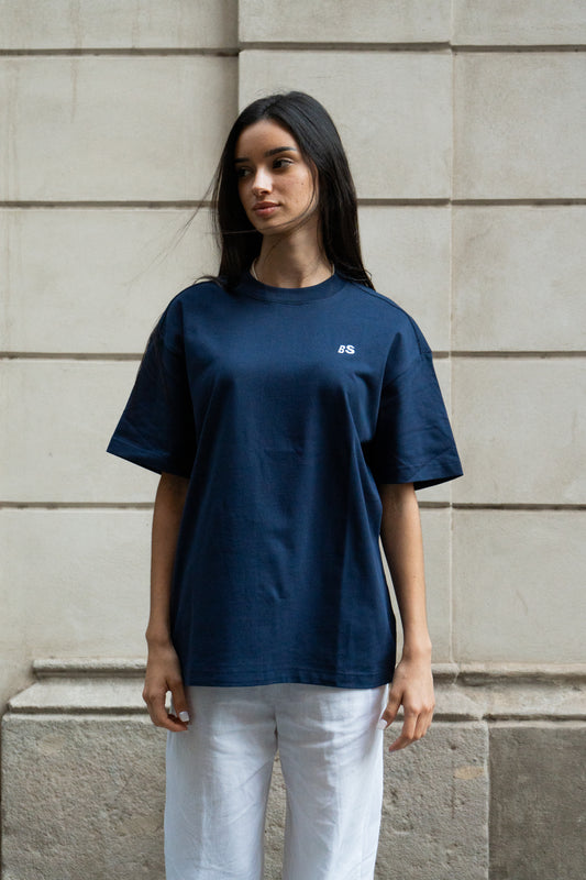 BS NAVY TEE