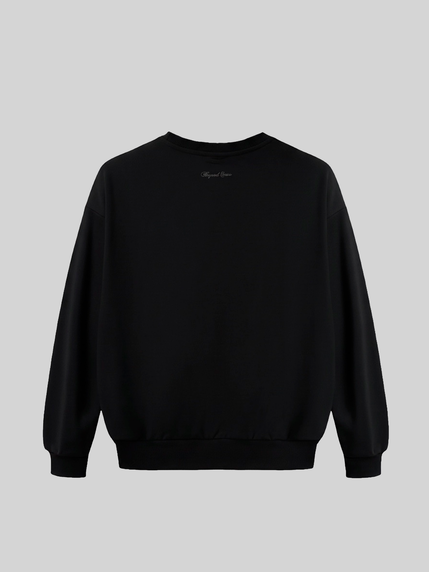 STARS BLACK CREWNECK