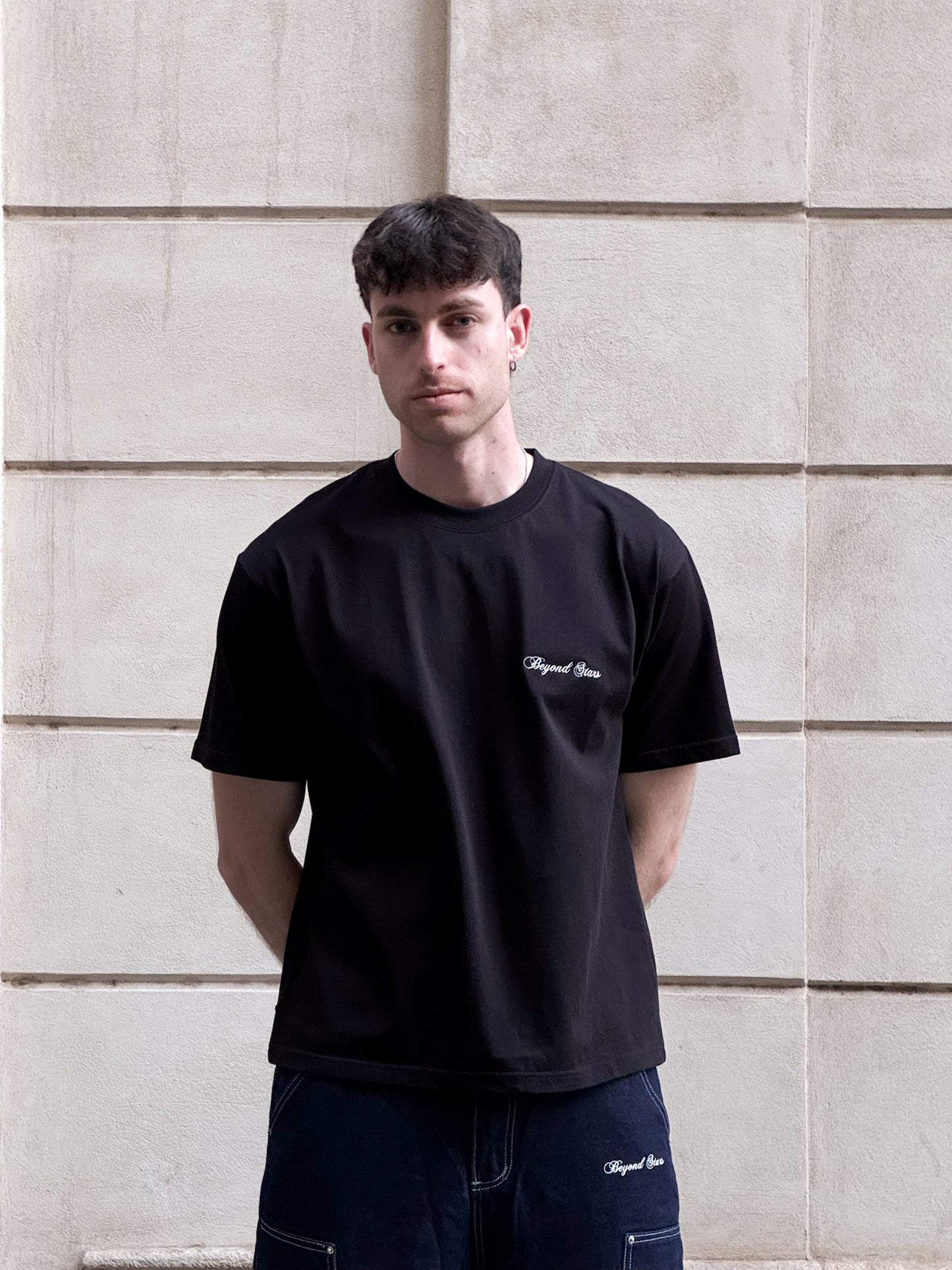CROWN BLACK TEE