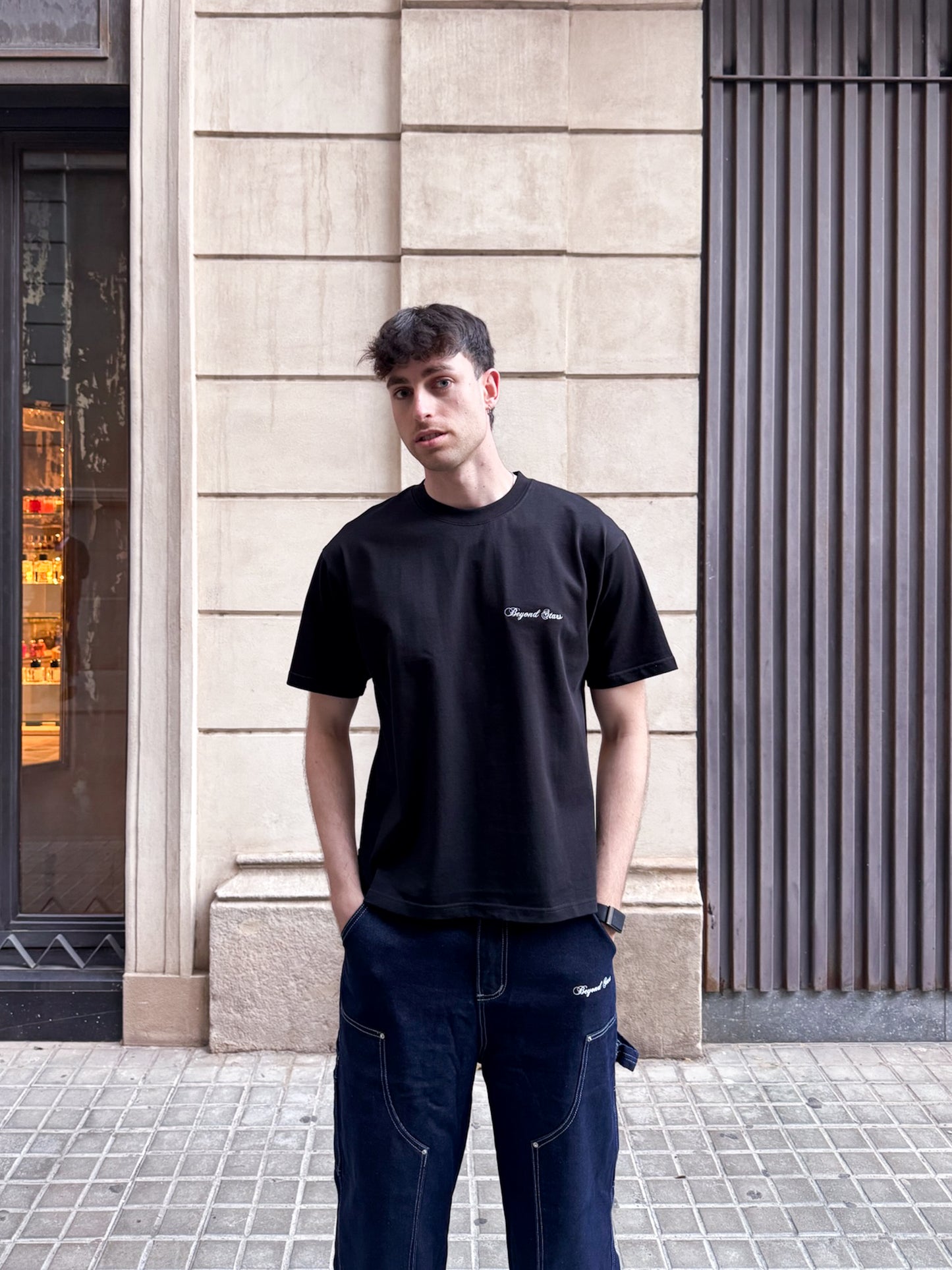 CROWN BLACK TEE