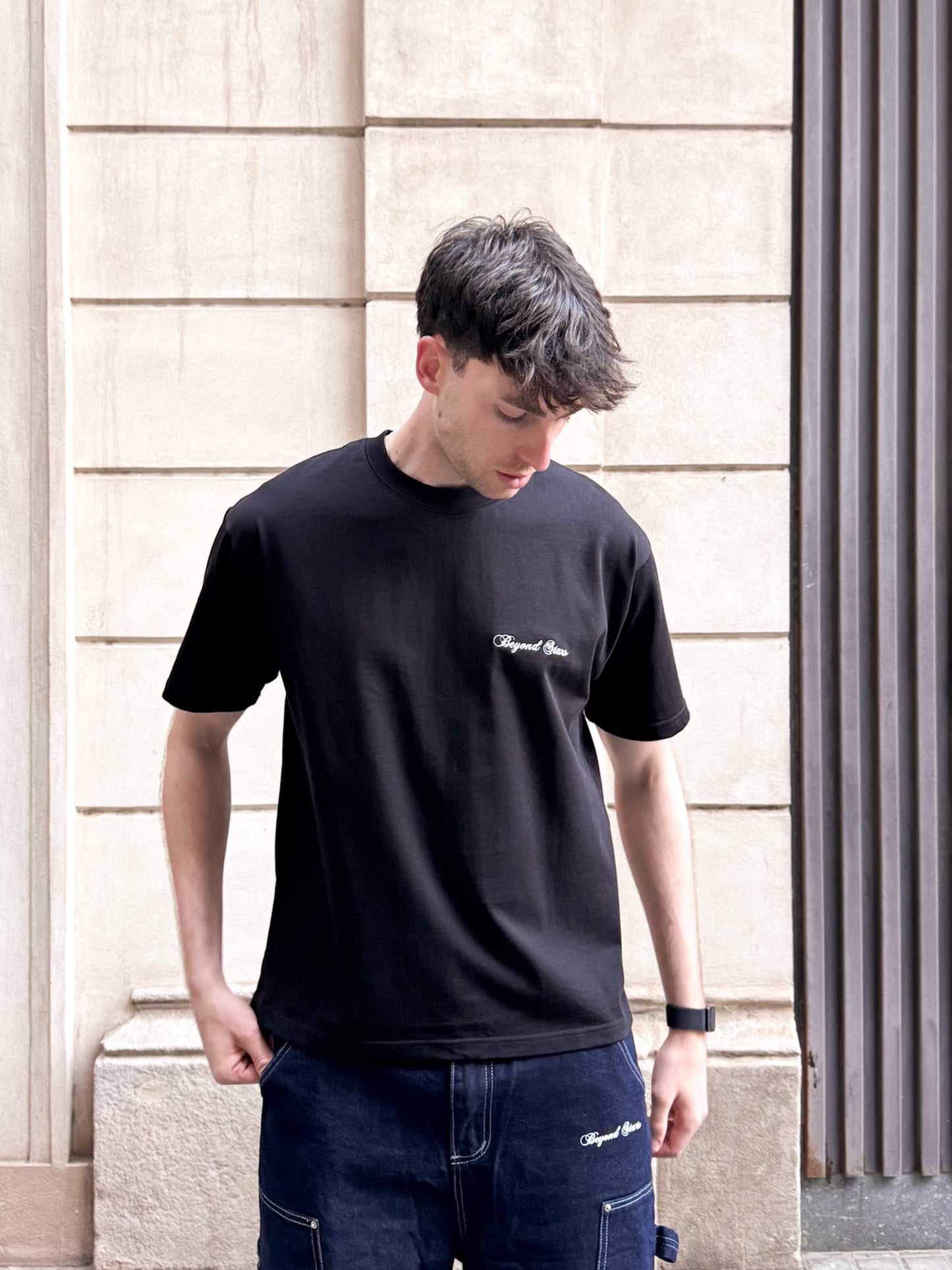 CROWN BLACK TEE