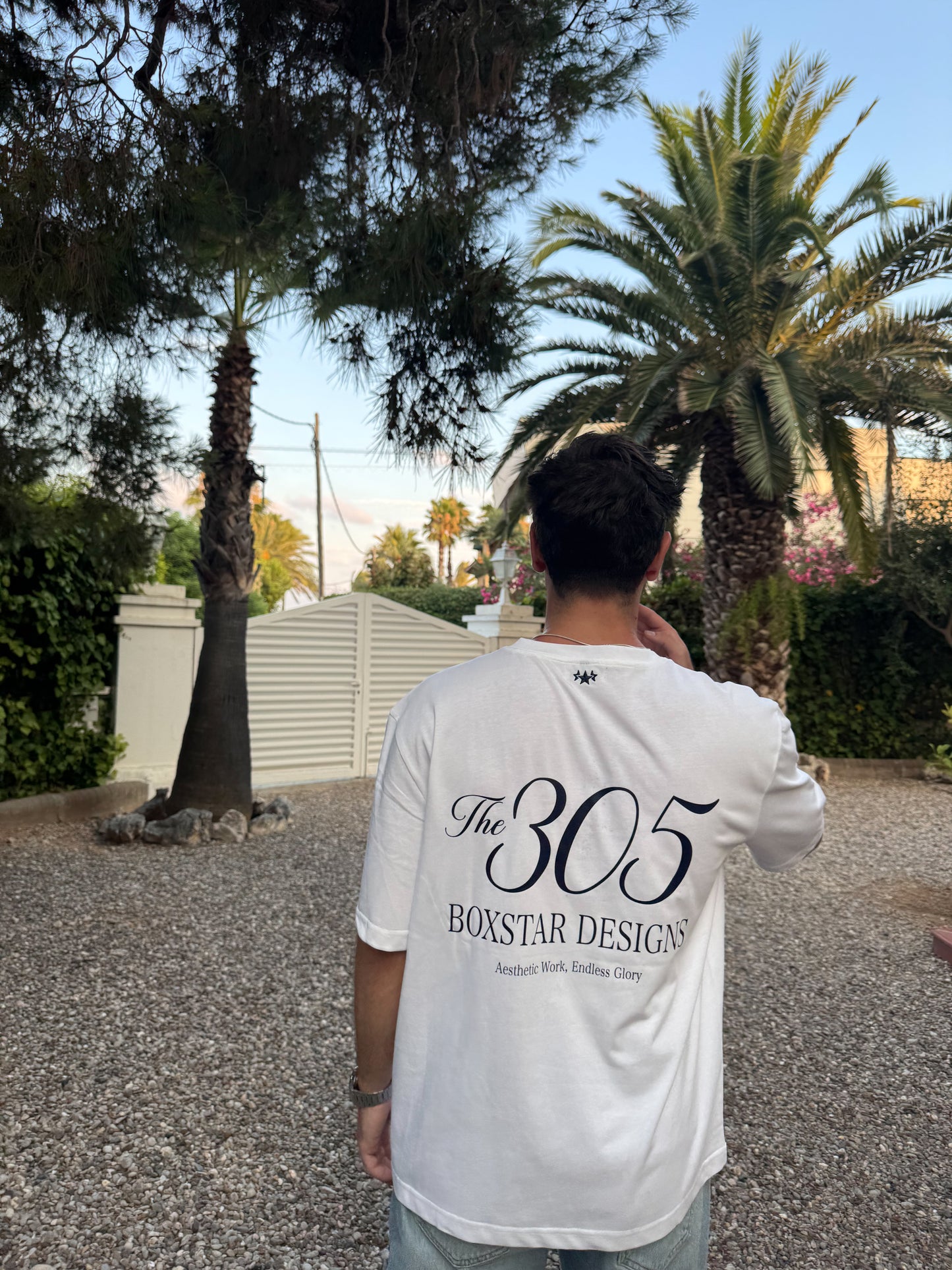 305 WHITE TEE