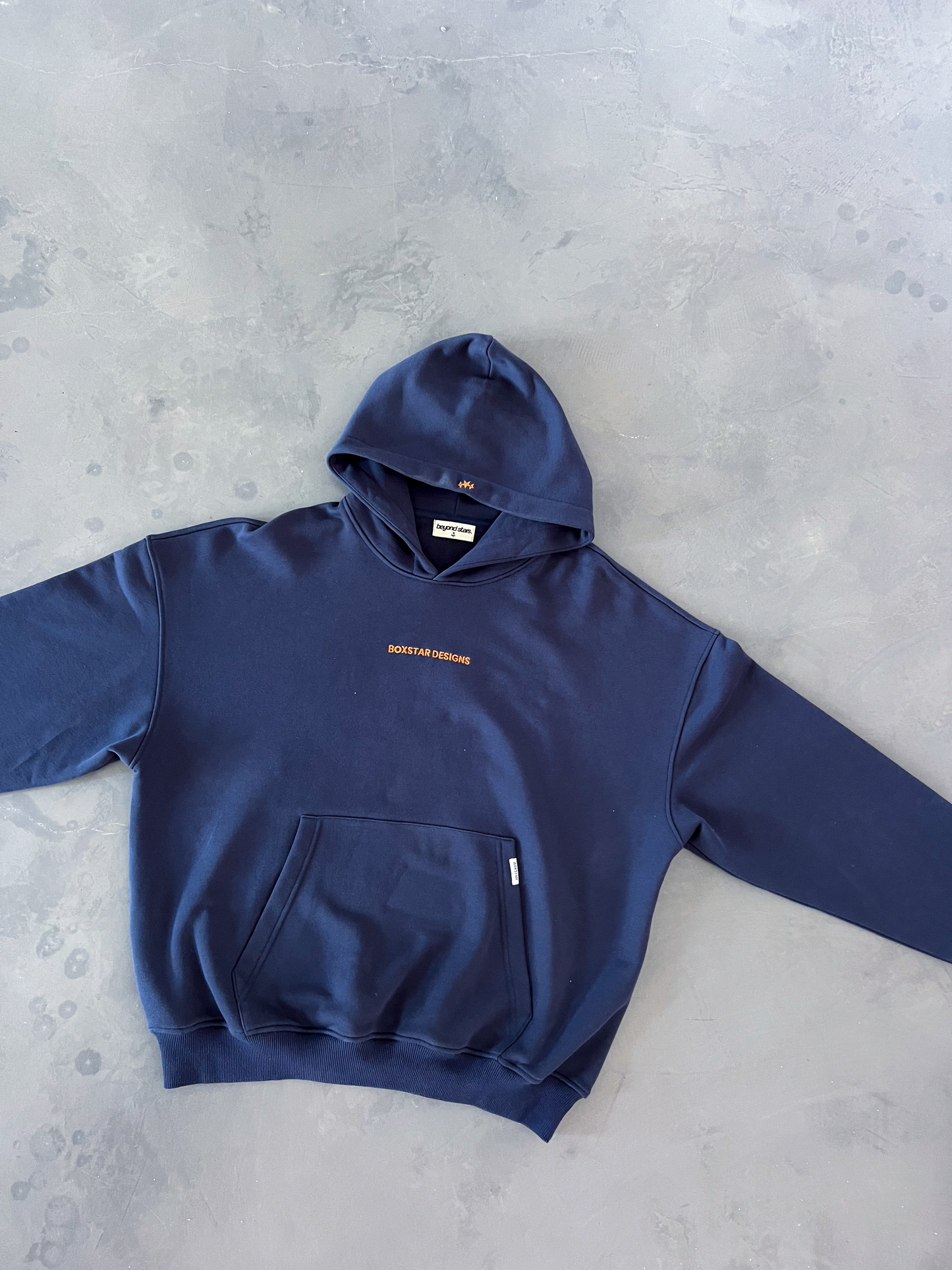 MIDNIGHT NAVY OVERSIZED HOODIE