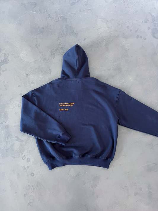 MIDNIGHT NAVY OVERSIZED HOODIE