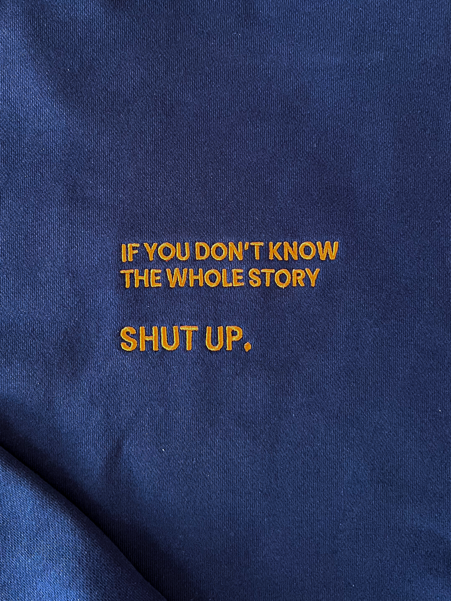 MIDNIGHT NAVY OVERSIZED HOODIE