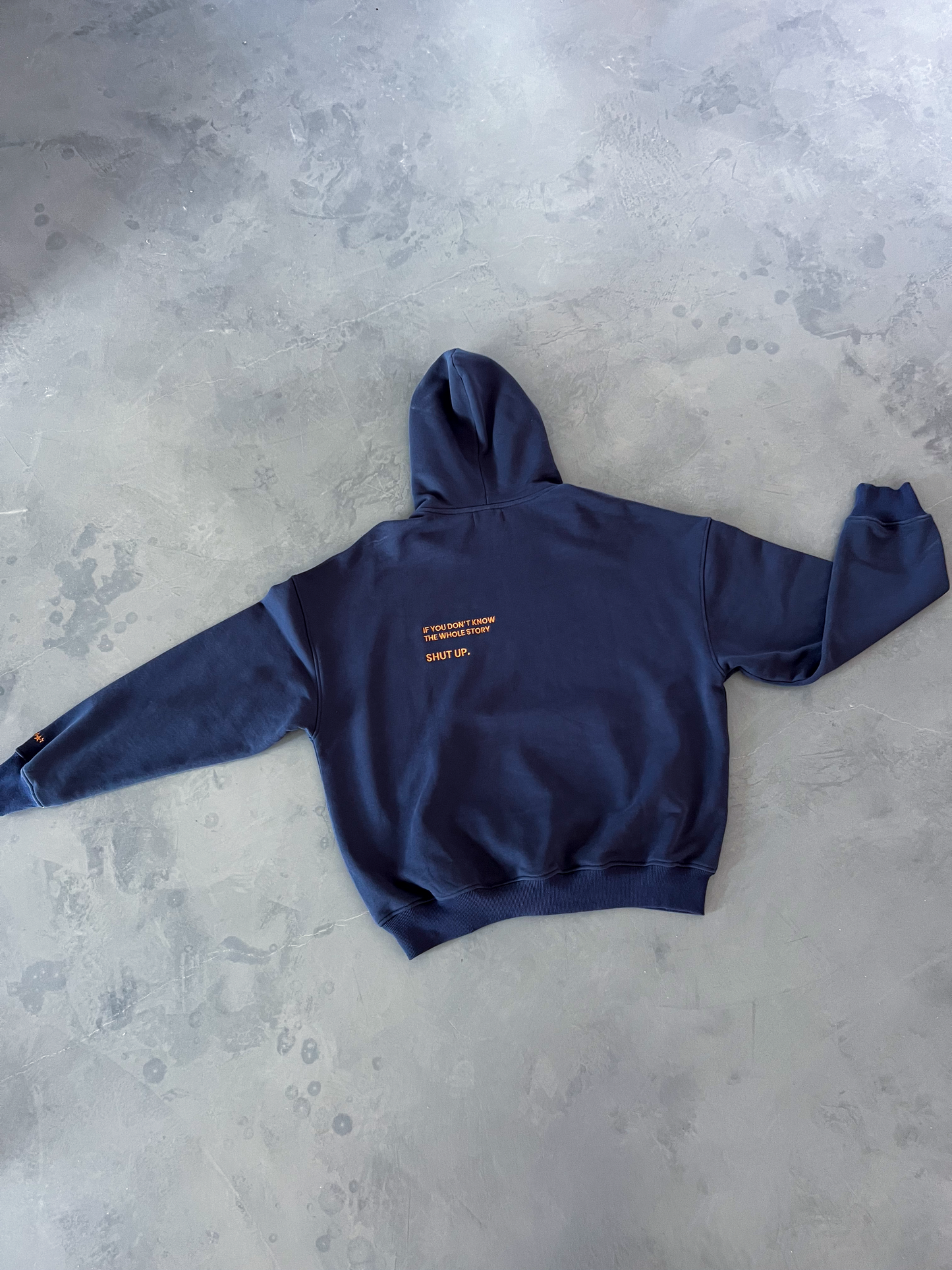 MIDNIGHT NAVY OVERSIZED HOODIE