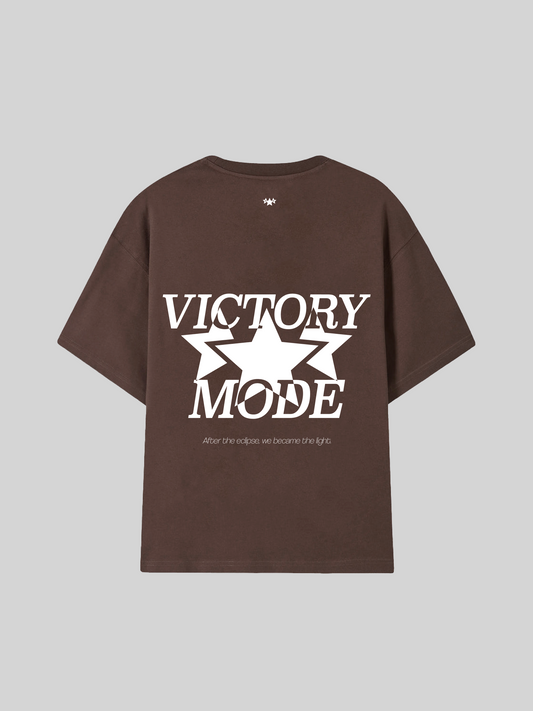 VICTORY BROWN TEE