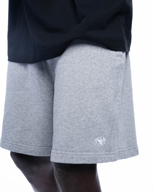 GRAY SWEAT SHORTS - BOXSTAR DESIGNS