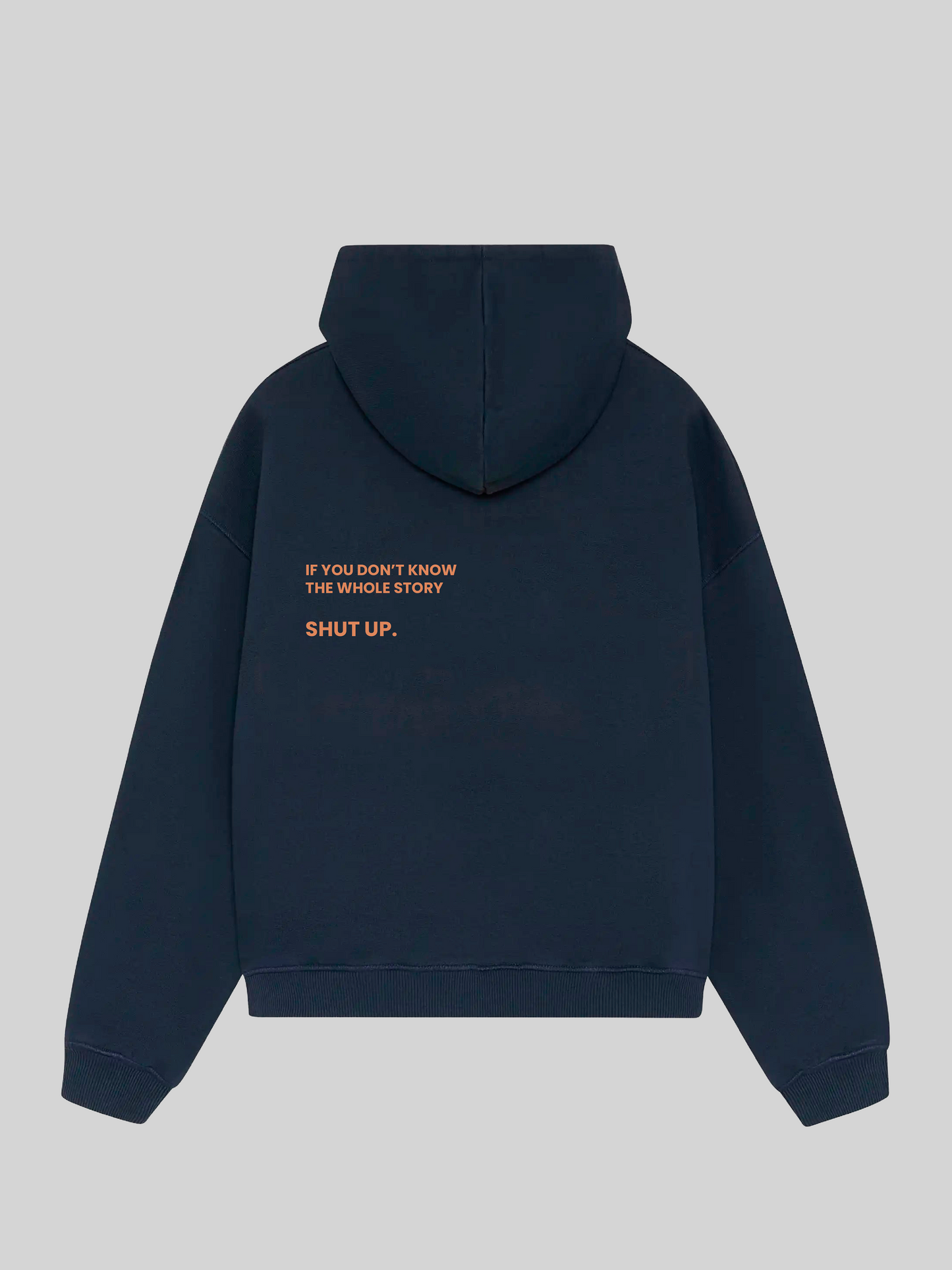 MIDNIGHT NAVY OVERSIZED HOODIE