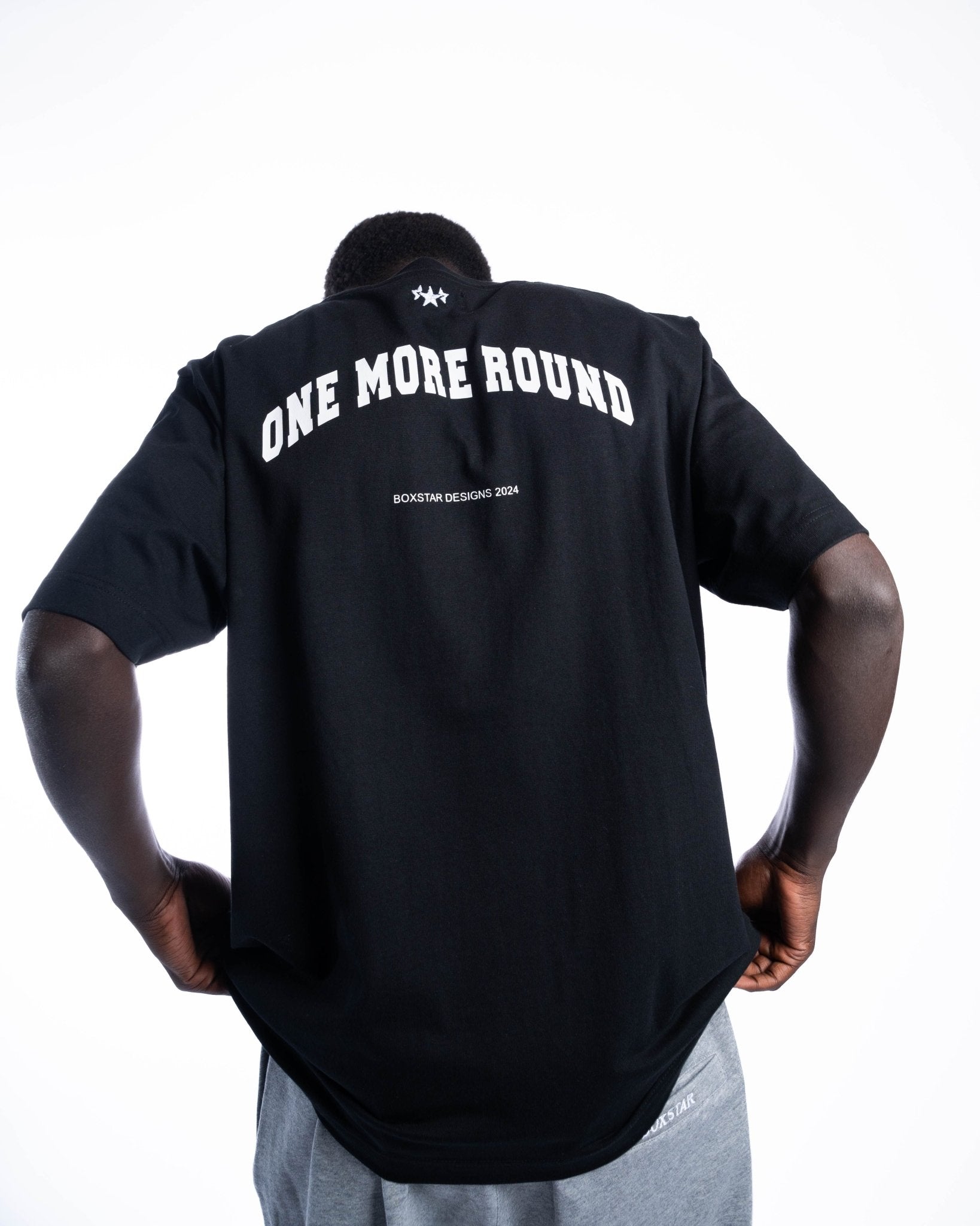 OMR BLACK OVERSIZED TEE - BOXSTAR DESIGNS